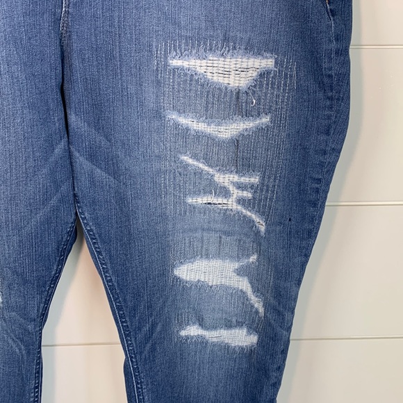 Torrid Women’s High-Rise Bombshell Skinny Stretch Deconstructed Size 24 R - Picture 4 of 16